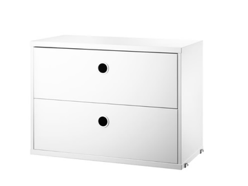 STRING® SYSTEM CHEST OF DRAWERS - Sectional MDF chest of drawers by String Furniture - view 2
